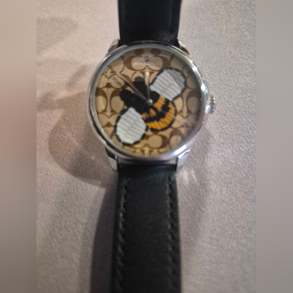 Rare Coach Bumble Bee Watch - Brand New - Picture 9 of 10